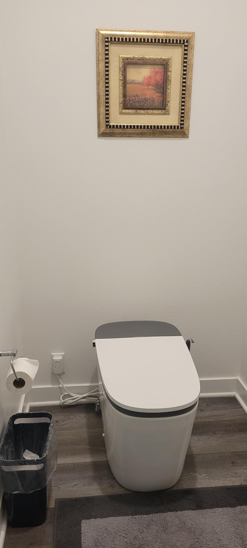 WOODBRIDGE Smart Toilet with 1000g MaP Flush Score, Foam Shield, Moving Dryer, ADA Comfort Height, Auto Flush, Blackout Flush, Auto Open & Close, Heated Seat, Bidet Toilet with Tank Built in (B0930S) customer photo 1