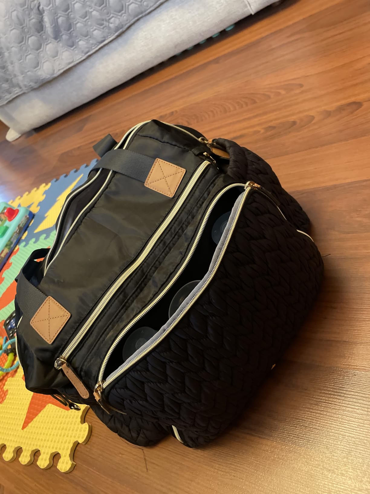 Diaper Bag Tote, Large Baby Hospital Bag for Labor Delivery Mom customer photo 2