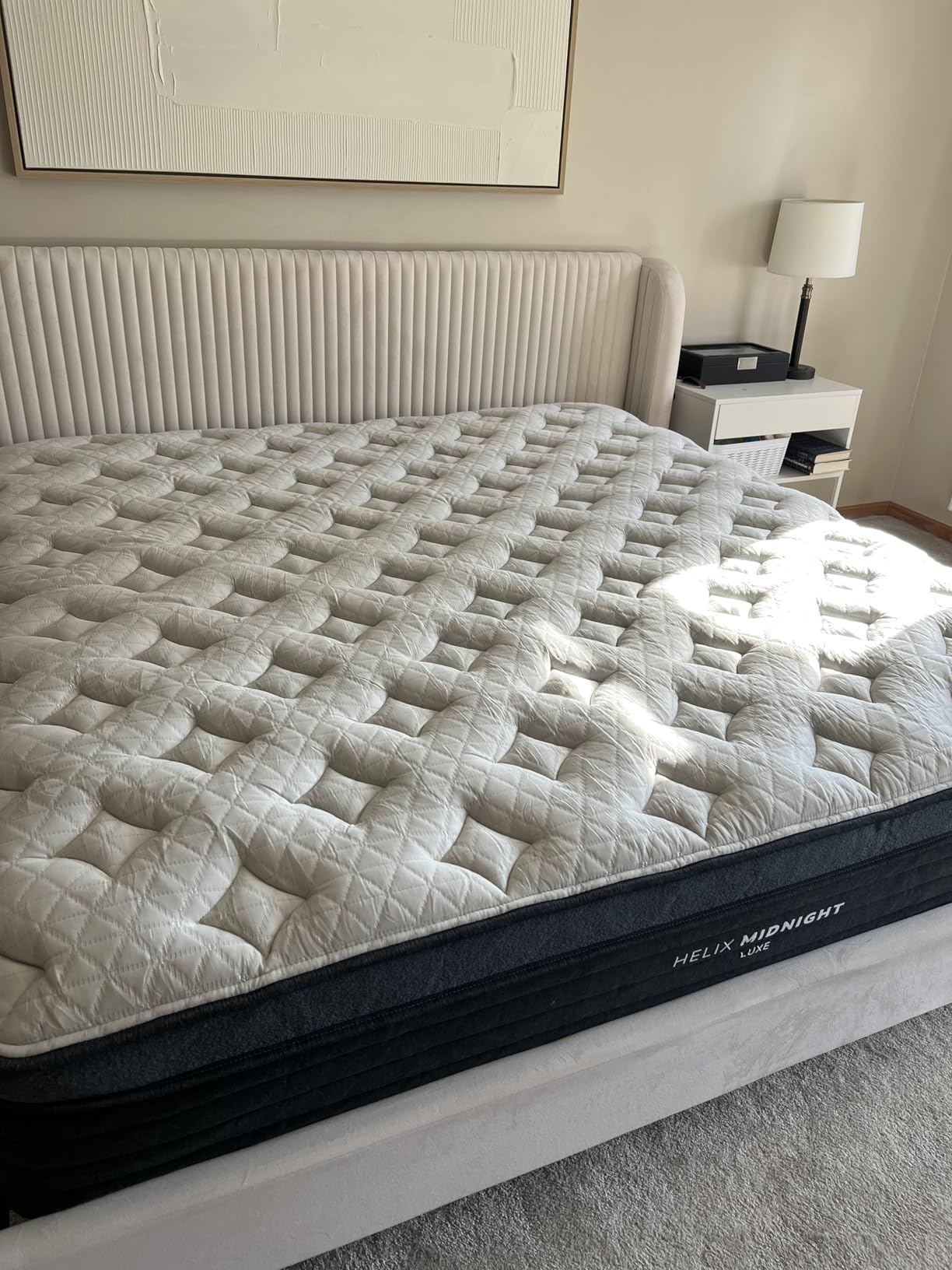 Helix Midnight Luxe with GlacioTex Cooling Mattress, Queen customer photo 2