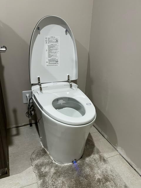 EPLO Luxury Smart Toilet with Auto Open/Close, Foam Dispenser, ADA Comfort Height Heated Seat, Warm Water/Dryer, Modern Elongated Bidet Toilet with Night Light for Bathrooms - iX7 customer photo 2