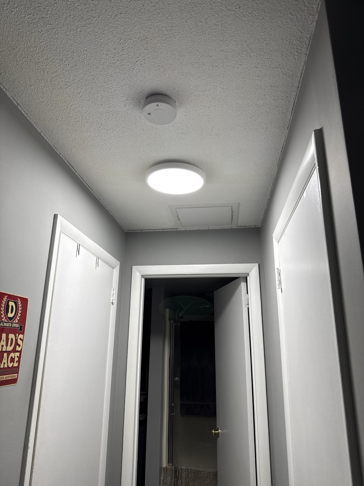 Govee Smart Ceiling Light, 2400LM RGBIC and RGBWW, 12 Inch, White 2 Packs | RGBIC and RGBWW LED Ceiling Light Fixture, DIY Colors, Works with Matter Alexa, 2700K-6500K Lights for Bedroom, Living Room customer photo 1