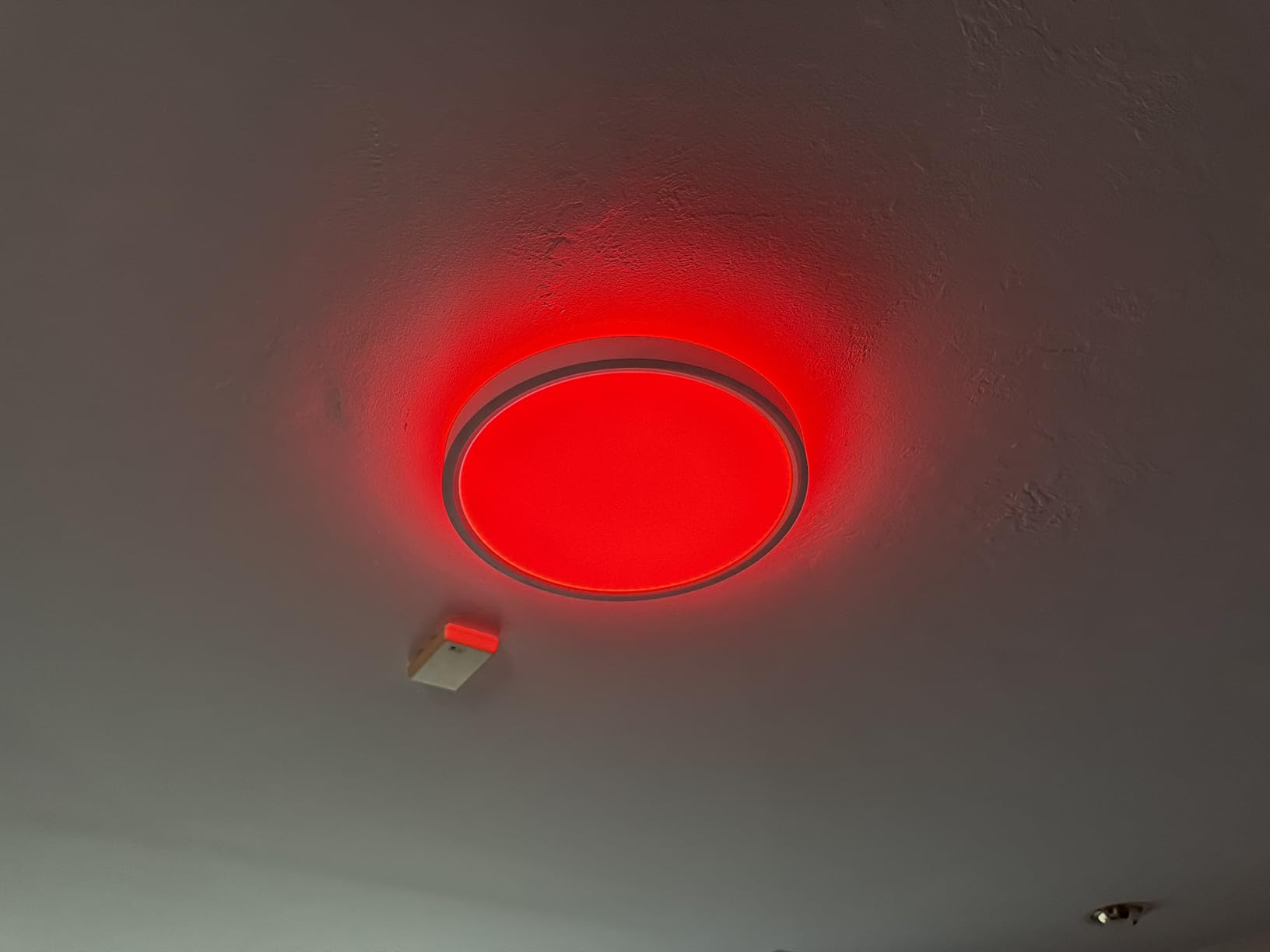 Govee Smart Ceiling Light, 2400LM RGBIC and RGBWW, 12 Inch, White 2 Packs | RGBIC and RGBWW LED Ceiling Light Fixture, DIY Colors, Works with Matter Alexa, 2700K-6500K Lights for Bedroom, Living Room customer photo 2