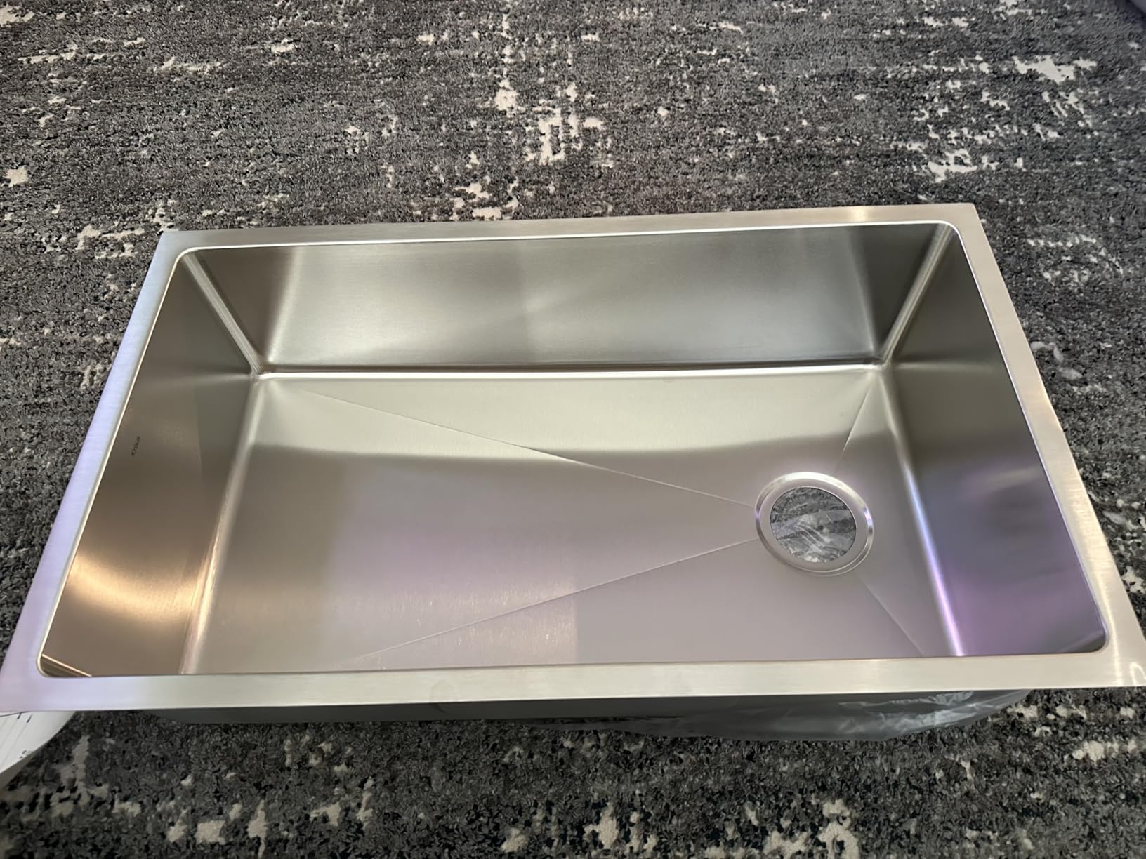 KRAUS Fairlane 33-inch Undermount Single Bowl 18-Gauge Stainless Steel Kitchen Sink, KHU640-33 customer photo 1