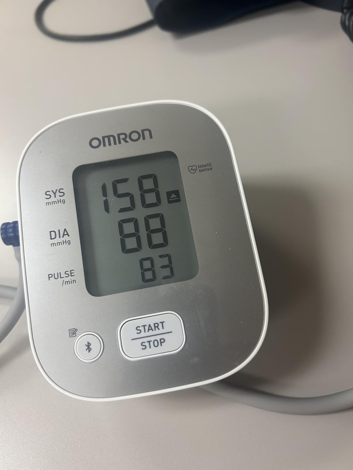 OMRON Bronze Blood Pressure Monitor & Upper Arm Blood Pressure Cuff | For Home Use - Clinically Validated - Connect App customer photo 2