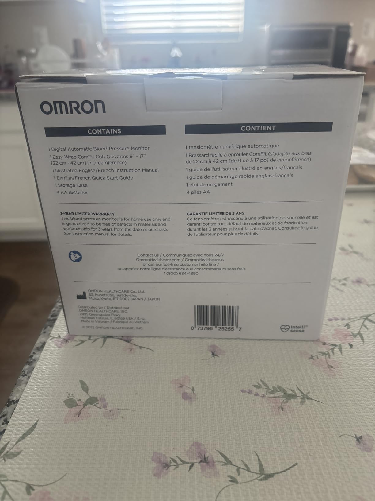 OMRON Silver Blood Pressure Monitor & Upper Arm Blood Pressure Cuff | For Home Use - Clinically Validated - Connect App customer photo 2