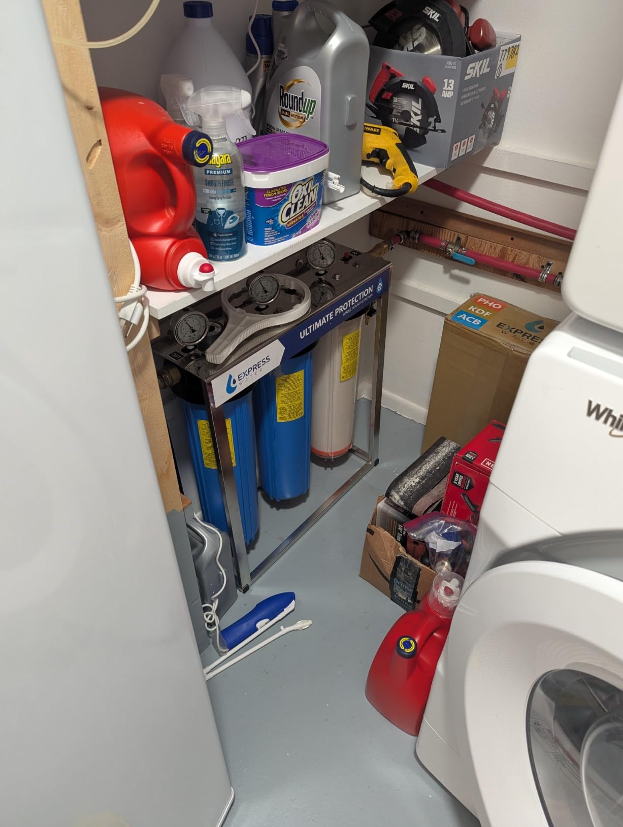 Express Water Whole House Water Filter System, Ultimate Protection, 3-Stage | Heavy Metal and Anti-Scale Filtration | Reusable 50 Micron Sediment Element | Quick-Change Cartridges customer photo 2