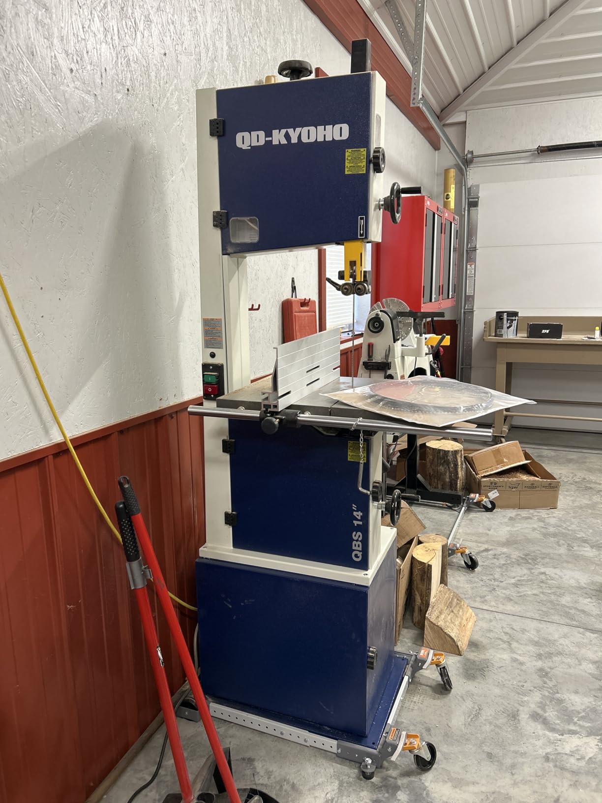 Band Saw, 10-Inch Bandsaw for Woodworking, 1515 & 3280 FPM Dual-Speed Bandsaw, 1/2 HP, 120V 5.3-Amp Motor customer photo 2