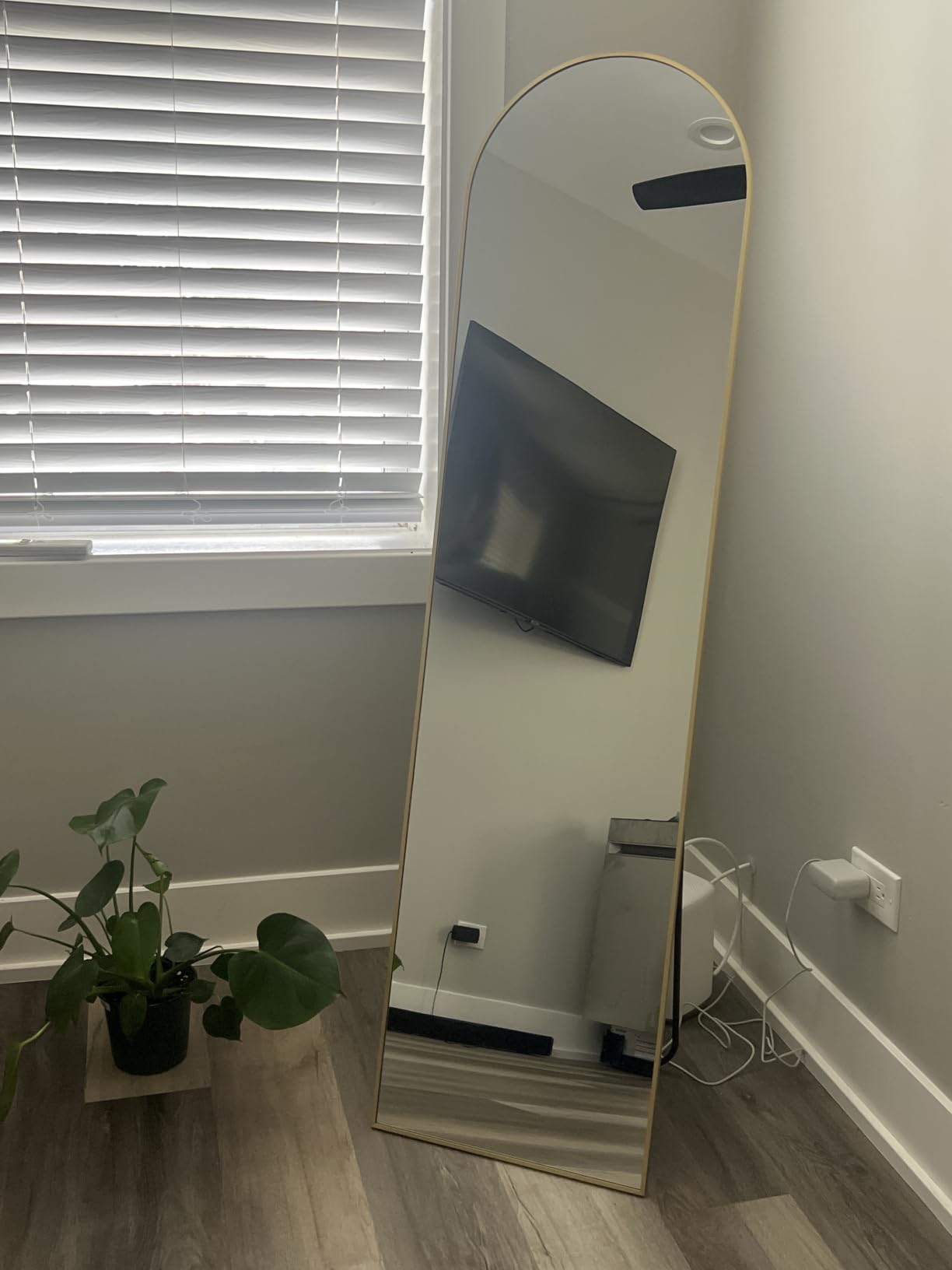 Arched Mirror Full Length, Upgraded 16