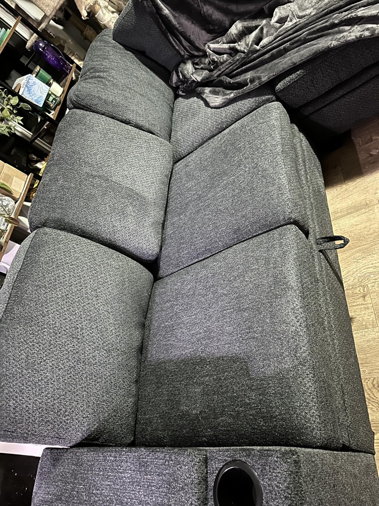 Belffin Oversized U Shaped Modular Sectional Couches for Living Room 10 Seater Modular Sofa Set with Storage Ottoman Large Sectional Couch with Cup Holder, Light Grey Sofa customer photo 2