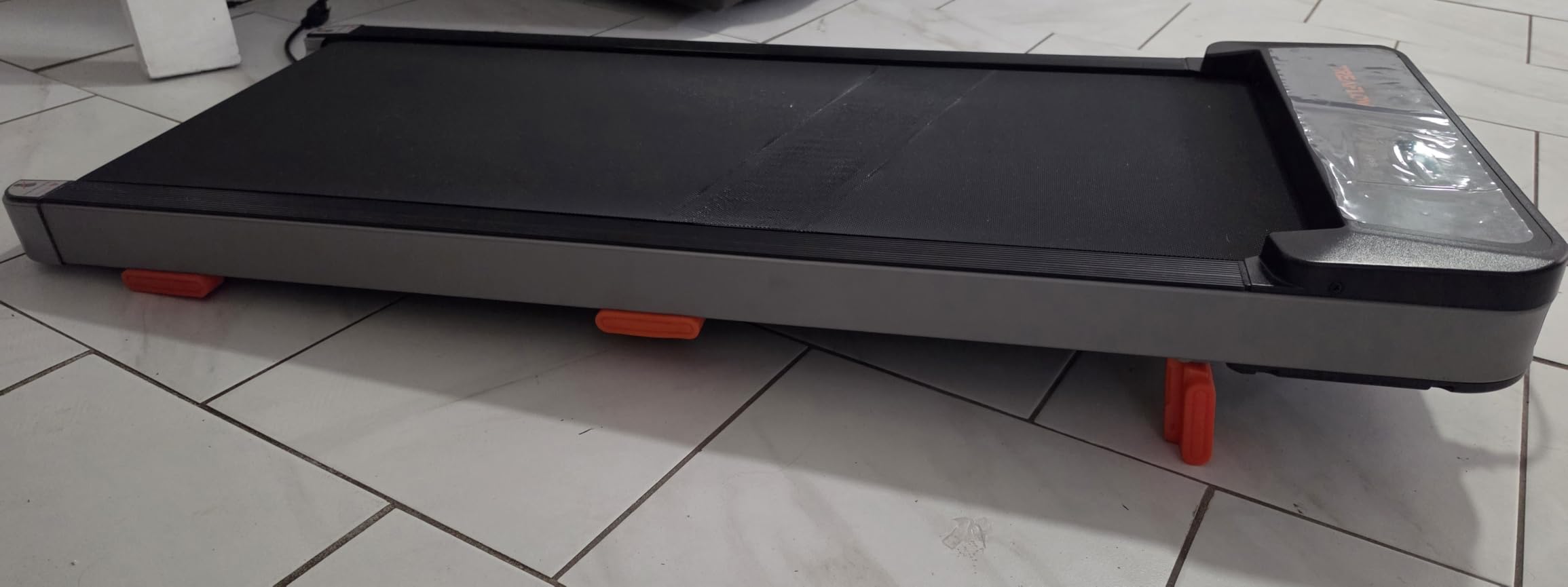 TREAFLOW Walking Pad with Incline, Under Desk Treadmills for Home customer photo 2