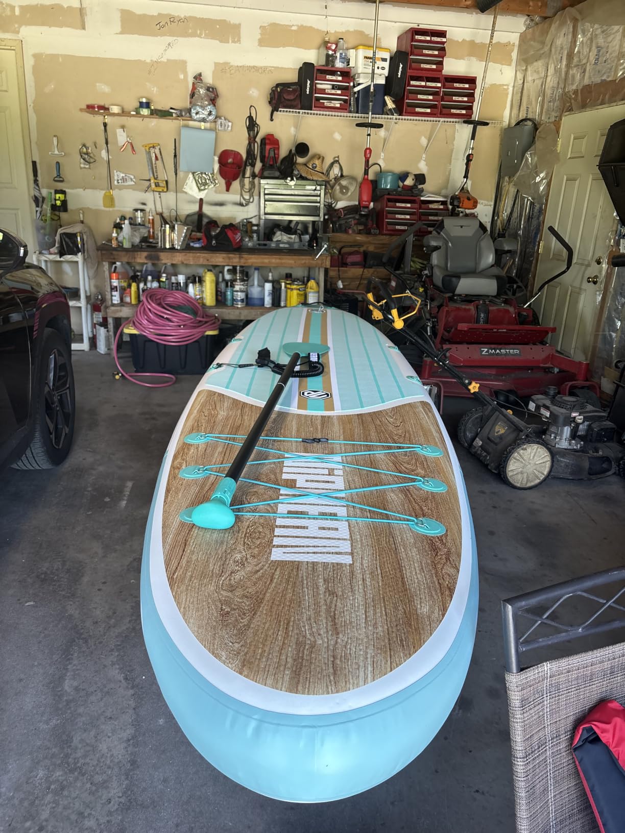 Niphean Inflatable Stand Up Paddle Board with SUP Accessories customer photo 1