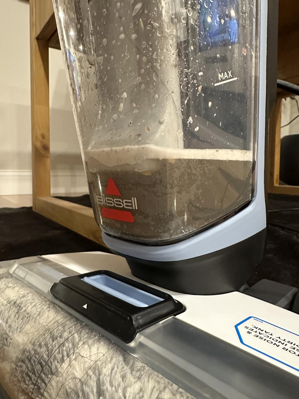Bissell CrossWave Edge Zero-Gap Wet Dry Vacuum Mop, 4111A | Powerful suction for tile floors and stain removal; zero-gap edge reaches baseboards and corners customer photo 1