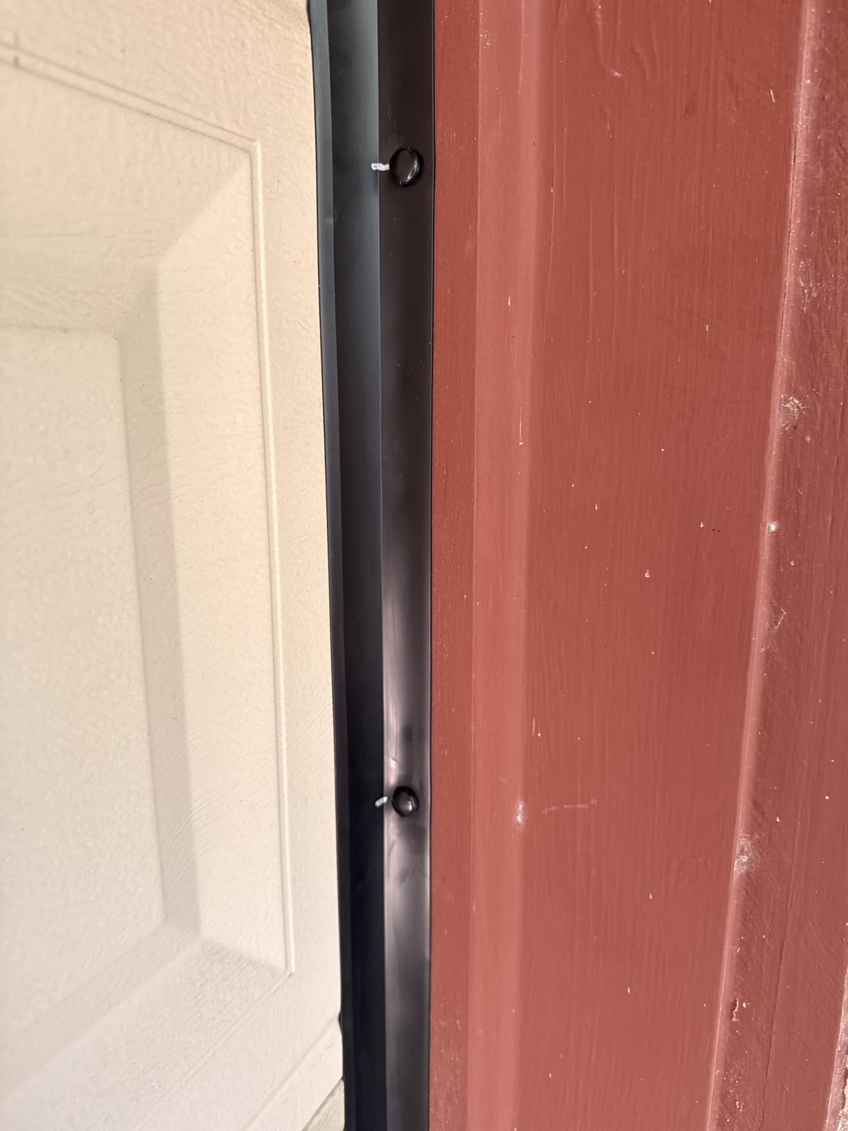 Garage Door Seal Top and Sides - 36 Ft Garage Door Weather Stripping Side Seal, Heavy Duty Weatherproof TPE, Insulates, Prevents Drafts customer photo 2