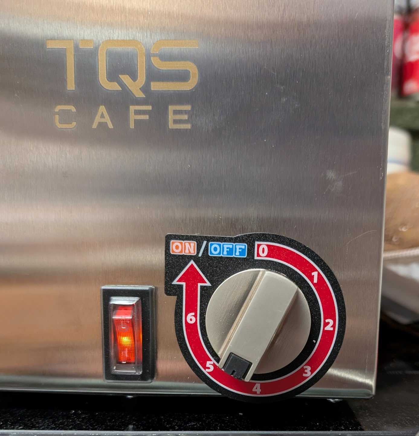 TQS Cafe Hot Fudge Dispenser and Nacho Cheese Warmer with Pump, 2.6 Qt | Commercial 2.6 qt sauce warmer with pump and adjustable heat for hot fudge, nacho cheese, cafes, restaurants and concessions customer photo 1