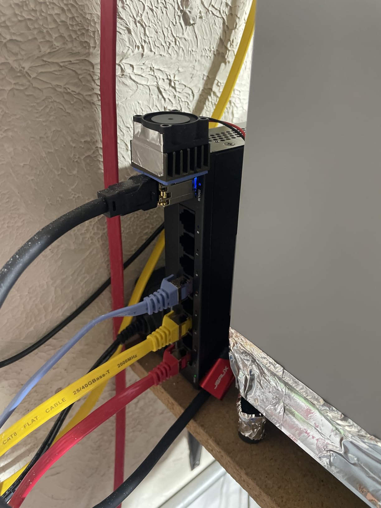 6-Port 2.5Gb Managed Switch: 4 x 2.5G RJ45 + 2 x 10G SFP+, Metal Housing | 2.5 Gigabit Ethernet Switch | VLAN/QOS/LACP/DHCP | Fanless | Multi-Gigabit Network Switch for Home Lab customer photo 1