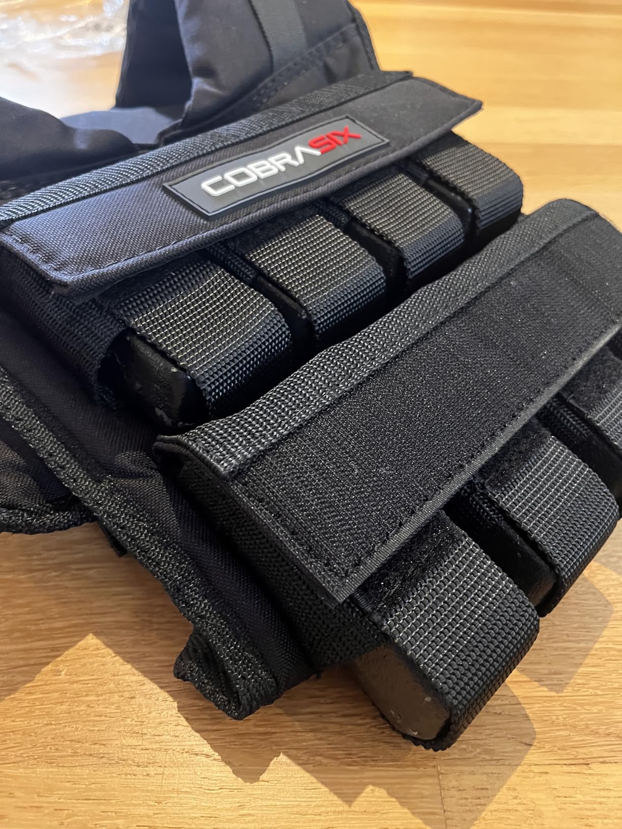 COBRASIX Weighted Vest for Men | Adjustable Weight Vest with Removable Iron Weights | Heavy Duty Workout Vests for Walking, Running, CrossFit, Strength Training, Rucking & Calisthenics | 35lbs & 44lbs customer photo 1