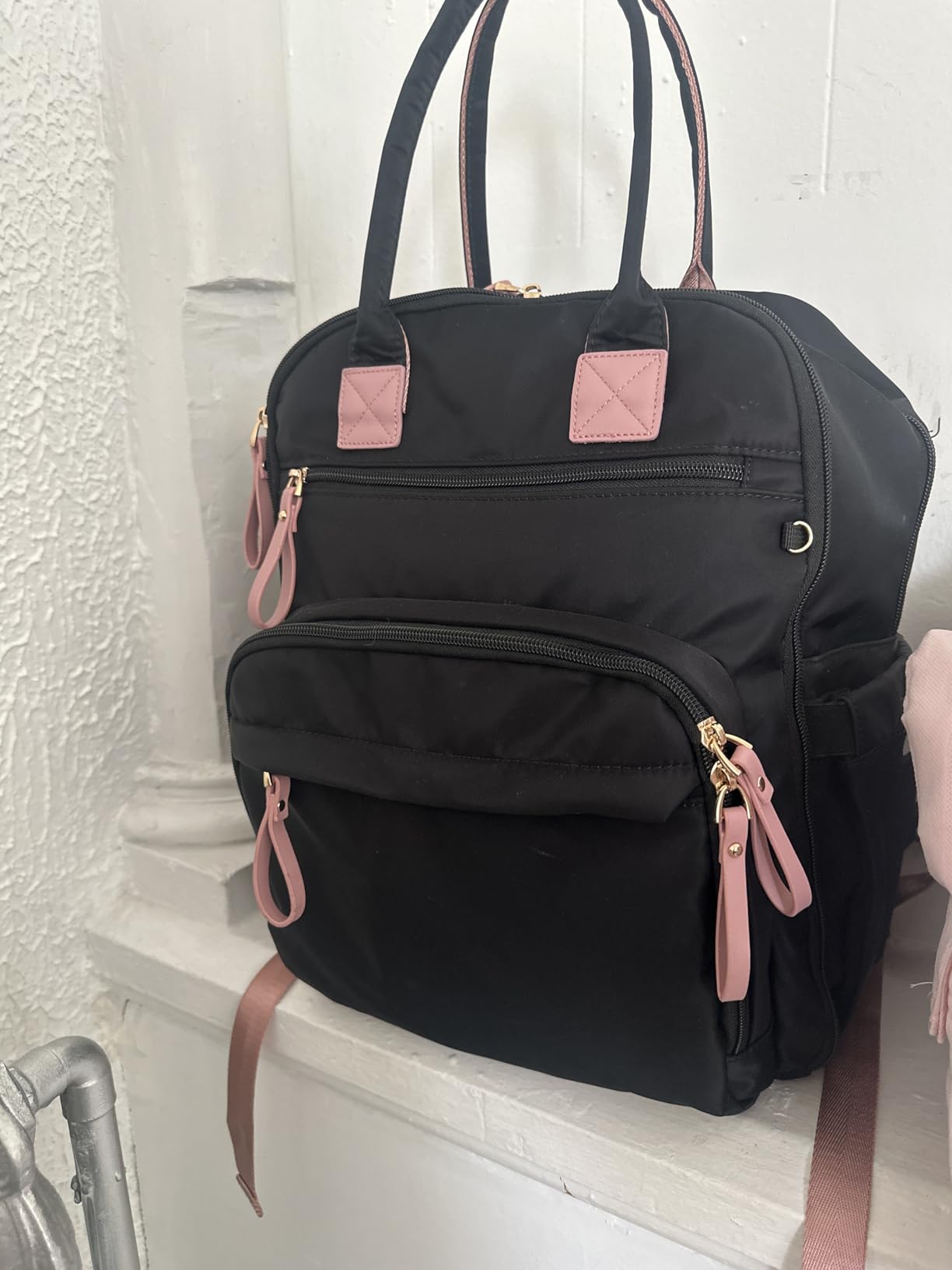 18 Pockets Large Diaper Bag Backpack, XL customer photo 2