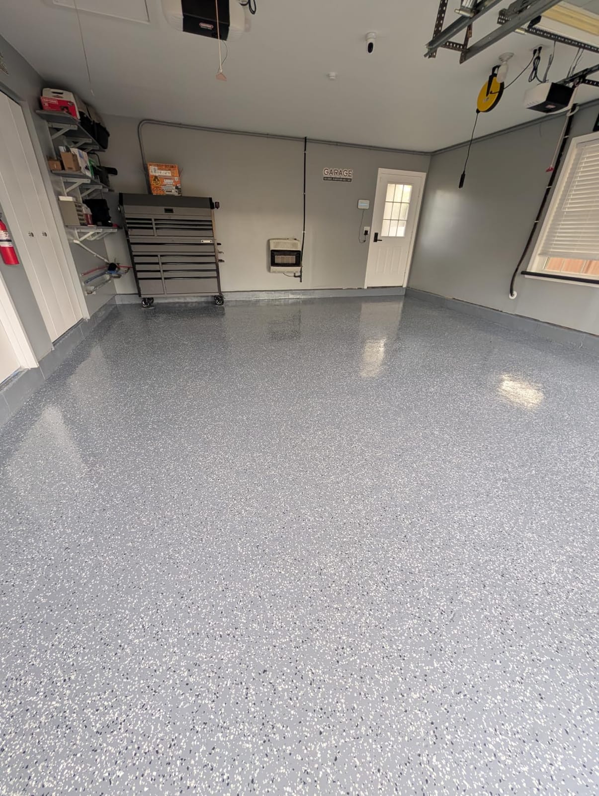 Gorilla Epoxy Garage Floor Coating Kit, 12 Pieces, 550 sq. ft. Coverage | High Gloss Gray Finish, 100% Solids, Superior Adhesion, Incredibly Durable, Ideal for Concrete Flooring customer photo 2