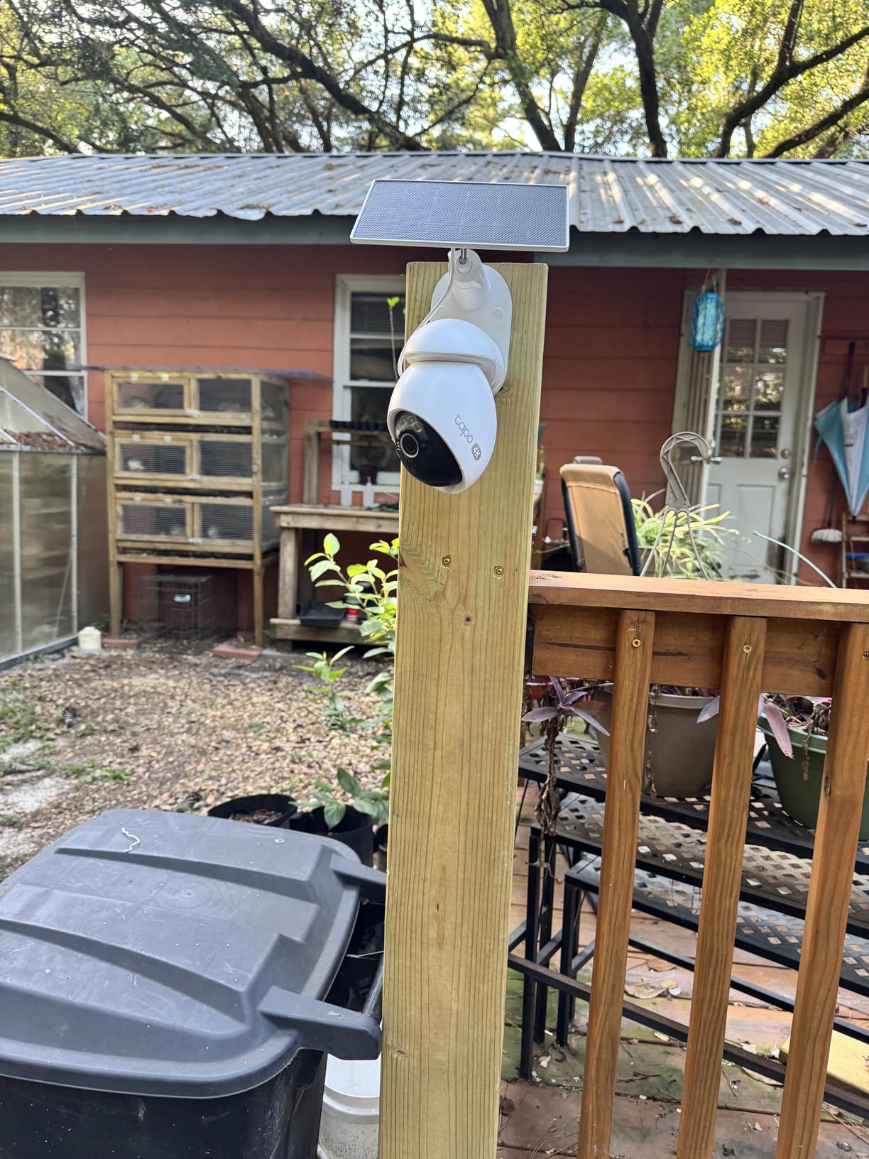 Tapo 4K Outdoor Pan/Tilt Wireless Security Camera - Battery with Solar Charging, 360 degree Motion Track, 24/7 Capture, Person/Vehicle Detection, Subscription-Free Local Storage or Optional Cloud, C660 KIT customer photo 1