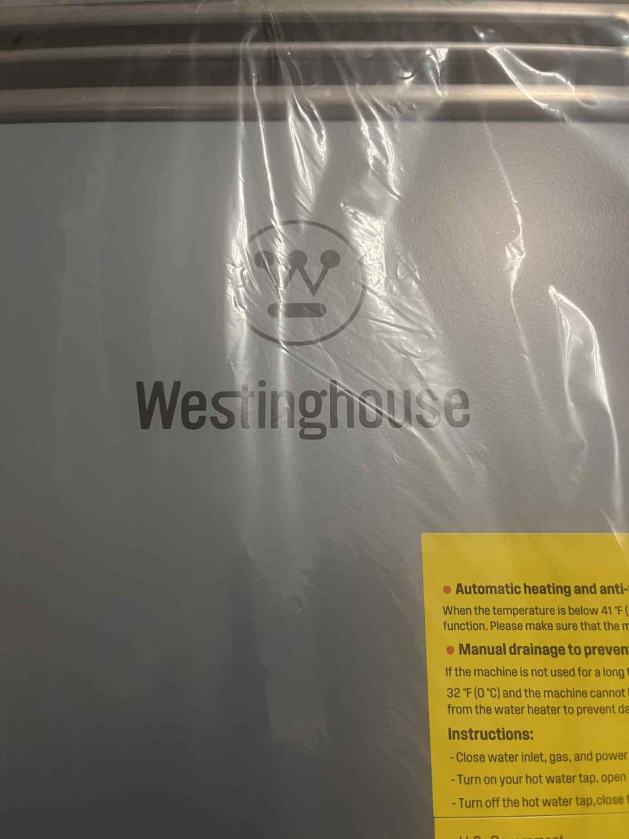 Westinghouse Propane Tankless Water Heater Outdoor, 8.1 GPM 180,000 BTU Whole House Instant Hot Water Heater, ±1°F Temp Stability, Non-Condensing on Demand High Efficiency for 3-5 Fixtures, LPG, 26L customer photo 2