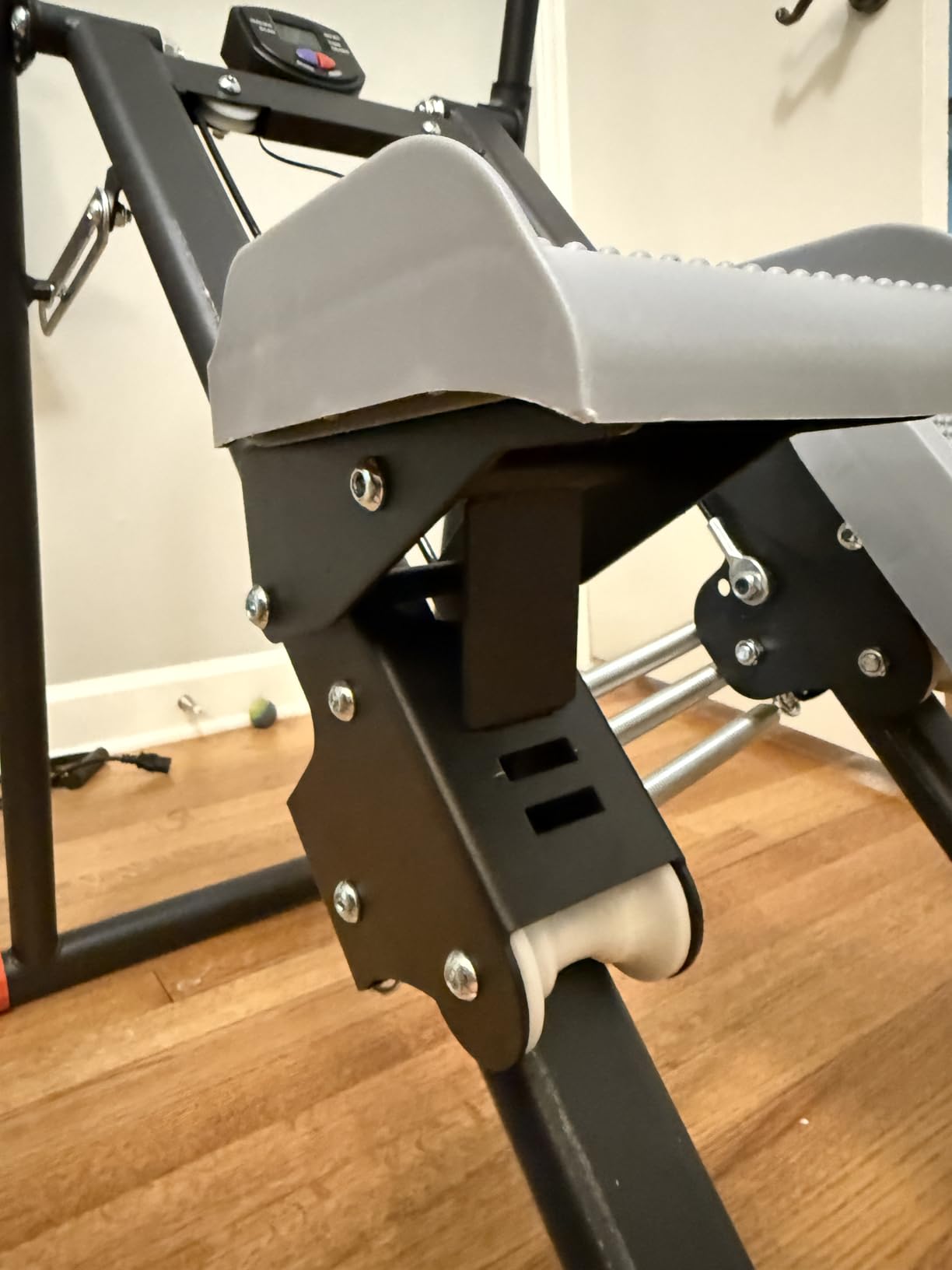 RYGEO Stair Steppers with Resistance at Home Gym, Folding Vertical Climber Cardio Exercise Machine, Stair Climber for Full Body Workout with LED Display customer photo 2