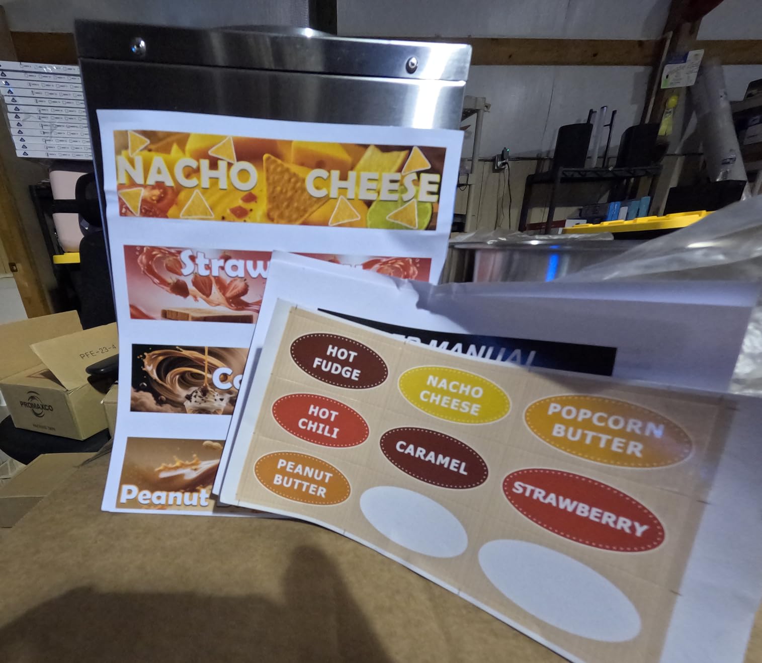 Nacho Cheese Dispenser, 4.6 Qt Nacho Cheese Dispenser with Pump, Stainless Steel Hot Fudge Cheese Warmer W/6-Level Temperature Adjustment, Commercial Sauce Dispenser for Butter Syrup Caramel customer photo 2