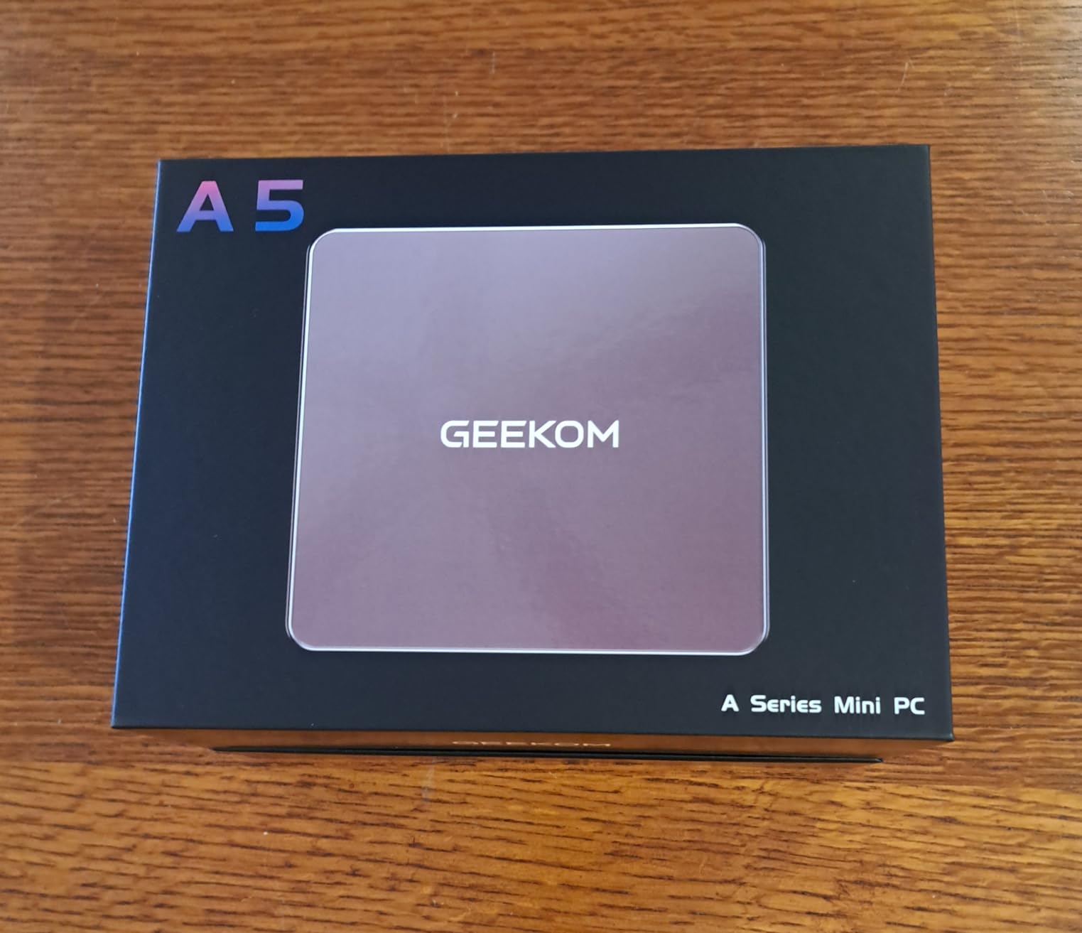GEEKOM A5 Mini PC, AMD Ryzen 5 7430U, Home Office Desktop Computer, Business Ready, 16GB RAM (Upgradable), 1TB NVMe PCIe 4.0 SSD, Media Server, 8K, SD Card Slot, 6 USB, 3-Year Coverage customer photo 1