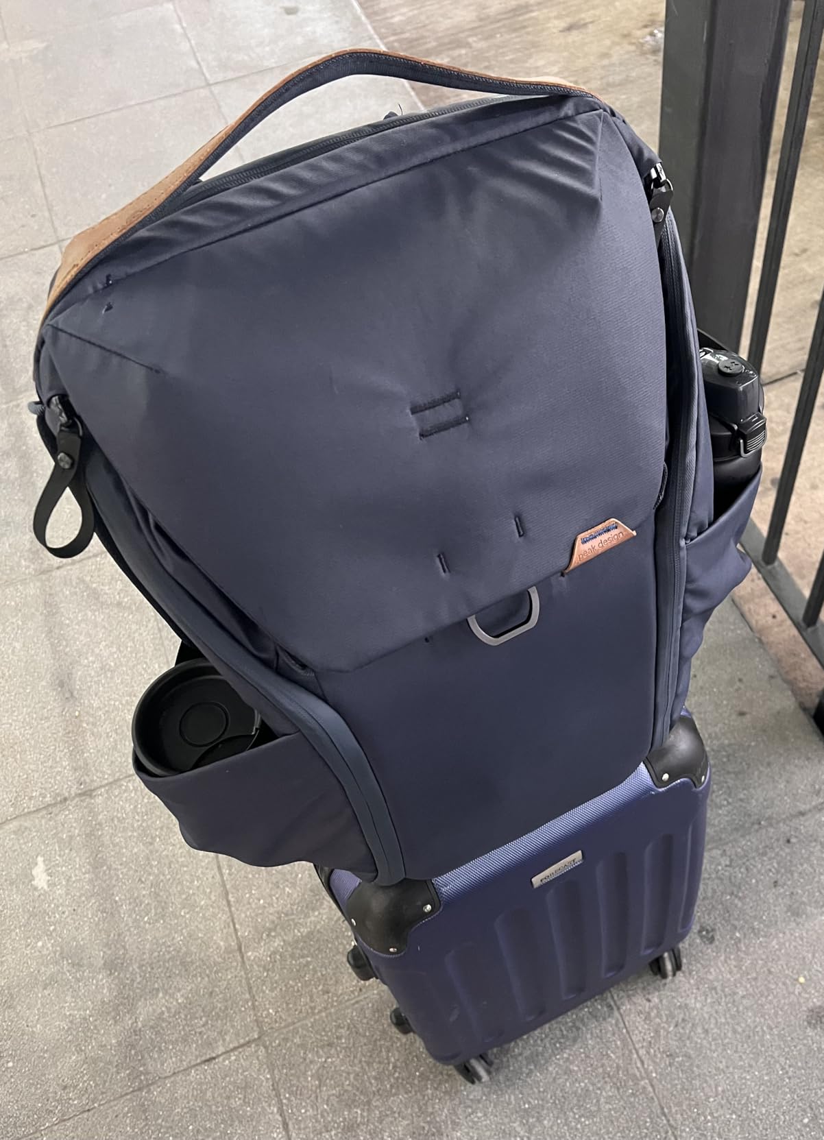 Peak Design Everyday Backpack 20L, Eclipse, MagLatch Top, Dual Side Access, FlexFold Dividers, Fits 15