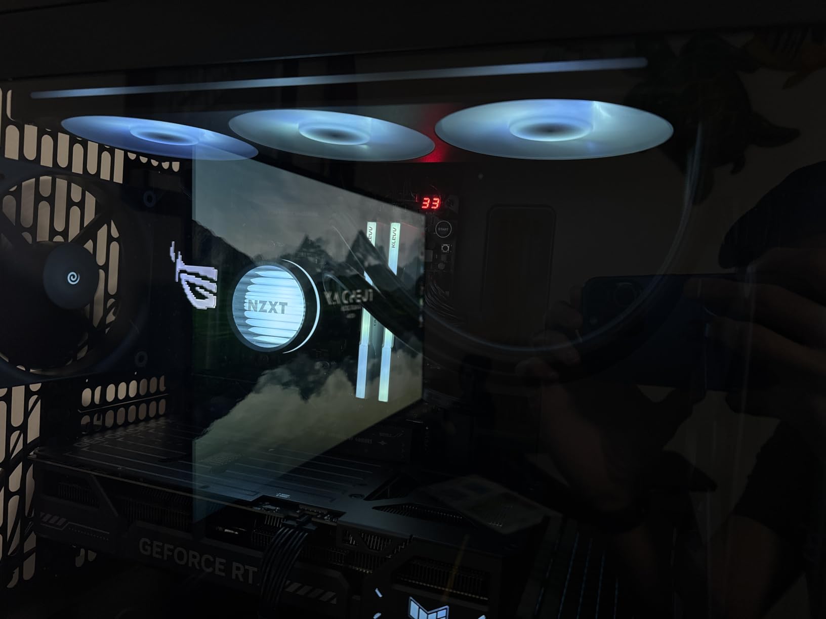 NZXT Kraken Core 240 RGB - 240mm AIO CPU Cooler - Black | Entry 240mm RGB AIO with Turbine pump and single-frame fan, Quiet high-performance cooling, easy install, CAM-ready customer photo 2