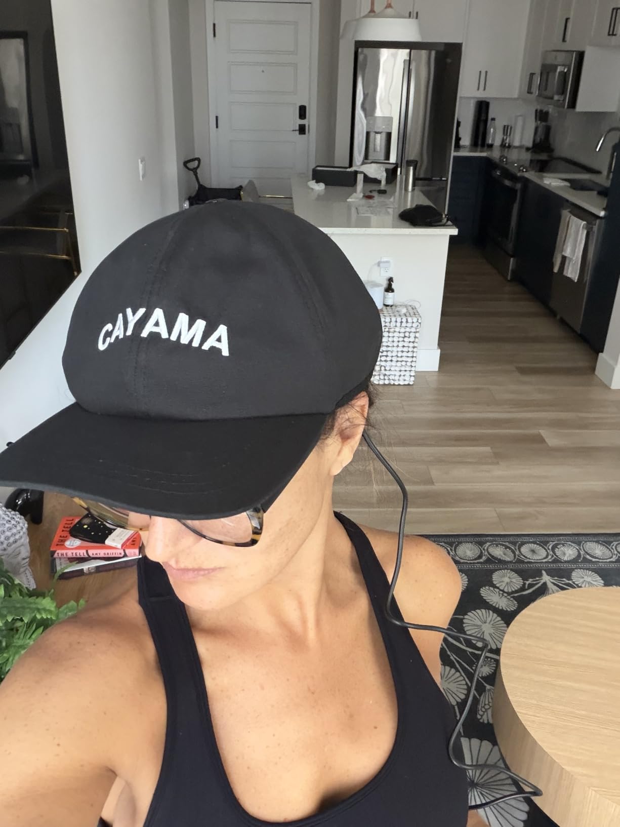 CAYAMA Red Light Hair Growth Cap for Men & Women, 528 Total Light Emitters | Full-scalp coverage with adjustable fit, 10-30 min remote sessions, adapter or compatible power bank support customer photo 2