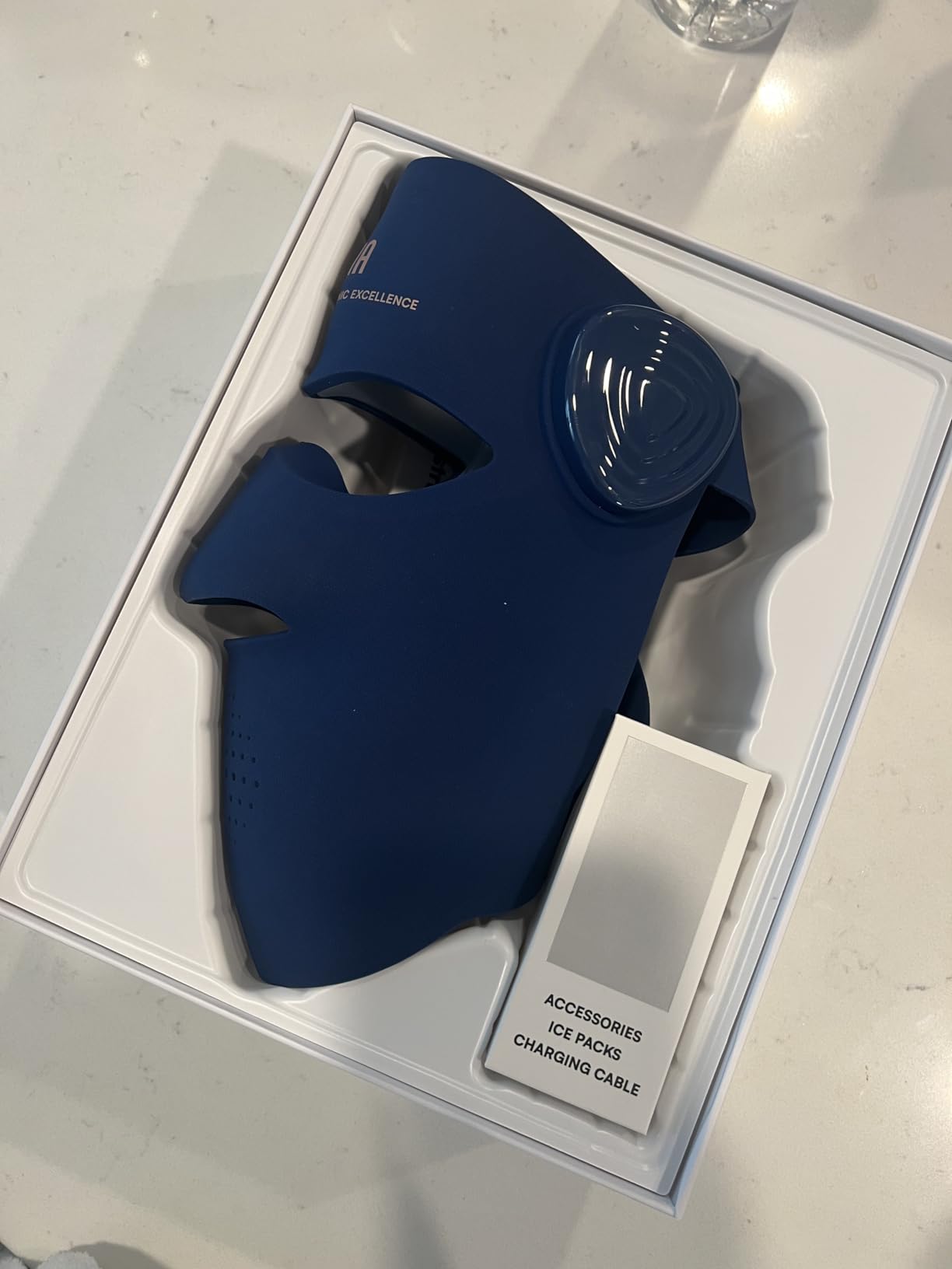 INIA GLOW 4D Wireless Red Light Therapy Mask for Face, Dual NIR, 320 LEDs customer photo 2