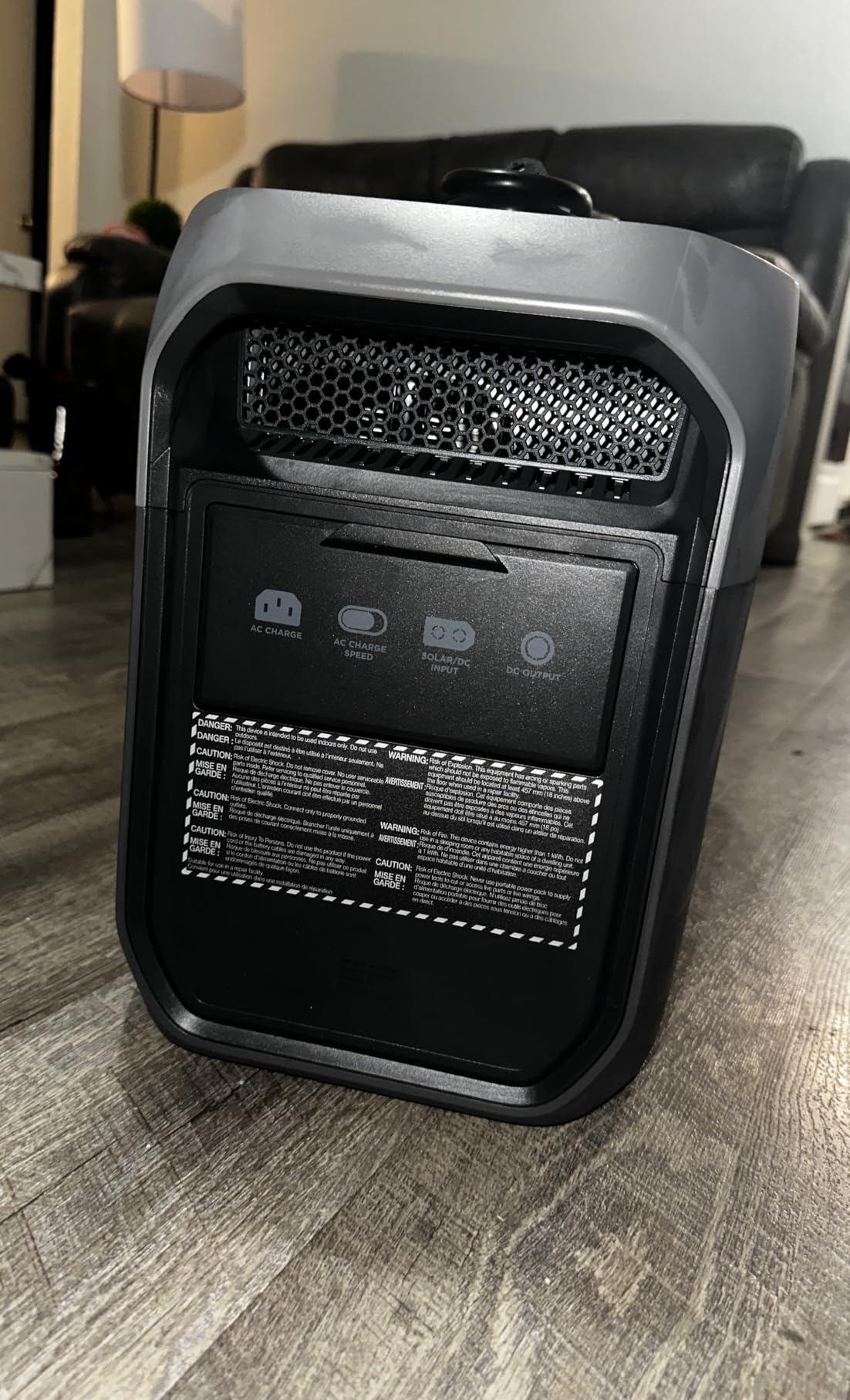 EF ECOFLOW DELTA 3 Max Portable Power Station, 2048Wh LFP Battery, 2400W customer photo 1