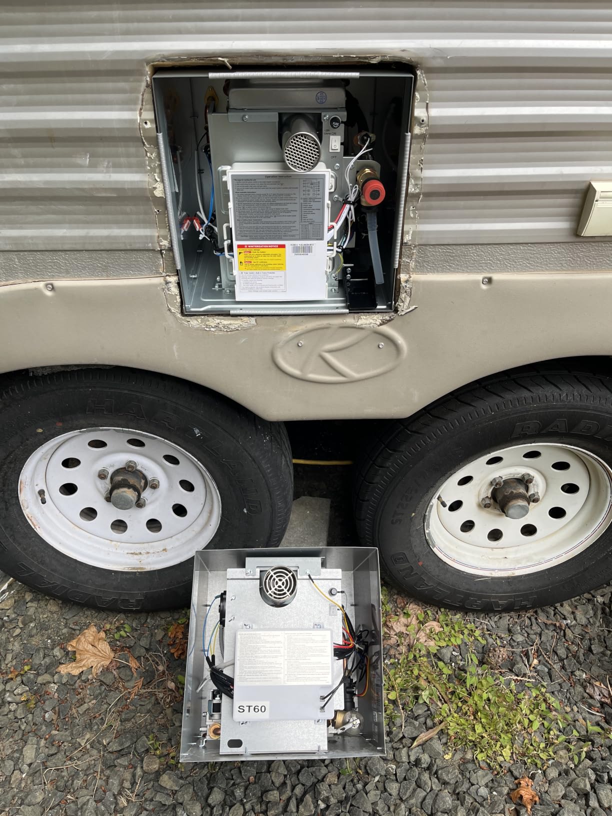 ORBEK RV Tankless Water Heater, Propane, 12V DC, For RV Family & Camper | High-Altitude Performance, Continuous On-Demand Hot Water, Remote Temperature Control, Built for RV Travel, CSA Certified customer photo 1