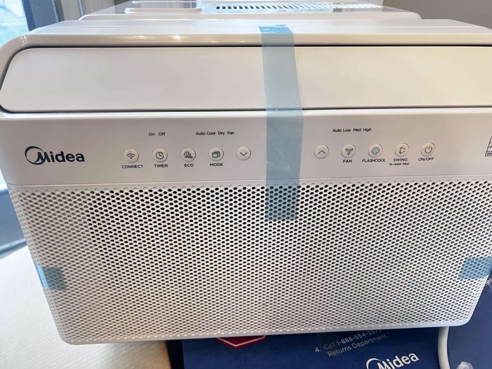 Midea 12,000 BTU U Shaped Window Air Conditioner, Cools up to 550 Sq Ft | Ultra Quiet U-Shaped Design, Inverter Control, Open Window Flexibility, Alexa/Google Assistant, 37% Energy Savings, 2026 New customer photo 2