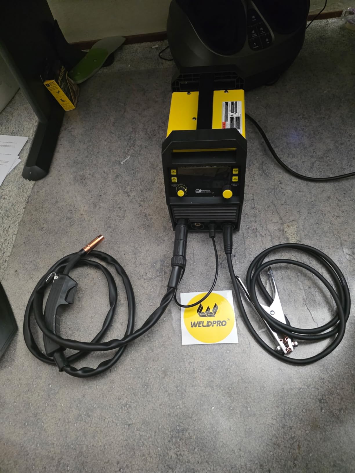 Weldpro 200 Amp MIG Welder, 110/220V 7-in-1 Manual MIG/Synergic MIG/Gasless MIG/Lift TIG/MMA/Spot/Spool Gun Aluminum Multi-process Welding Machine with Large LED Display, IGBT, 2T/4T, Spool Gun customer photo 2