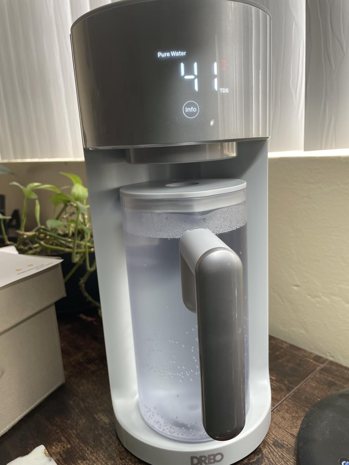 DREO Reverse Osmosis Water Filter System Countertop, RO Water Filter 112 3L customer photo 1