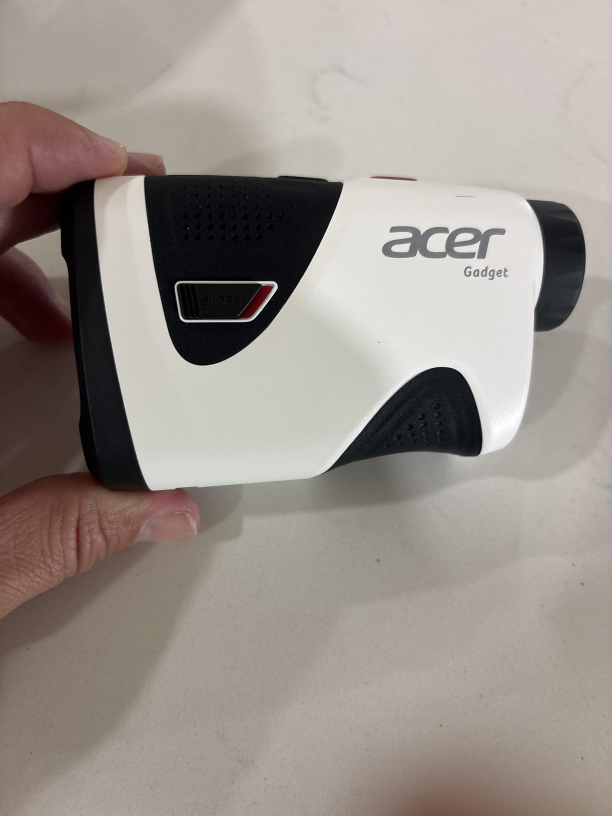 Acer Pro Golf Rangefinder with Slope Switch, Pin Lock Vibration - 1200 Yards Laser Range Finder Golf, 7X Magnification, Rechargeable Battery with Magnet Stripe, IP54 Waterproof, Golf Gifts for Men customer photo 2