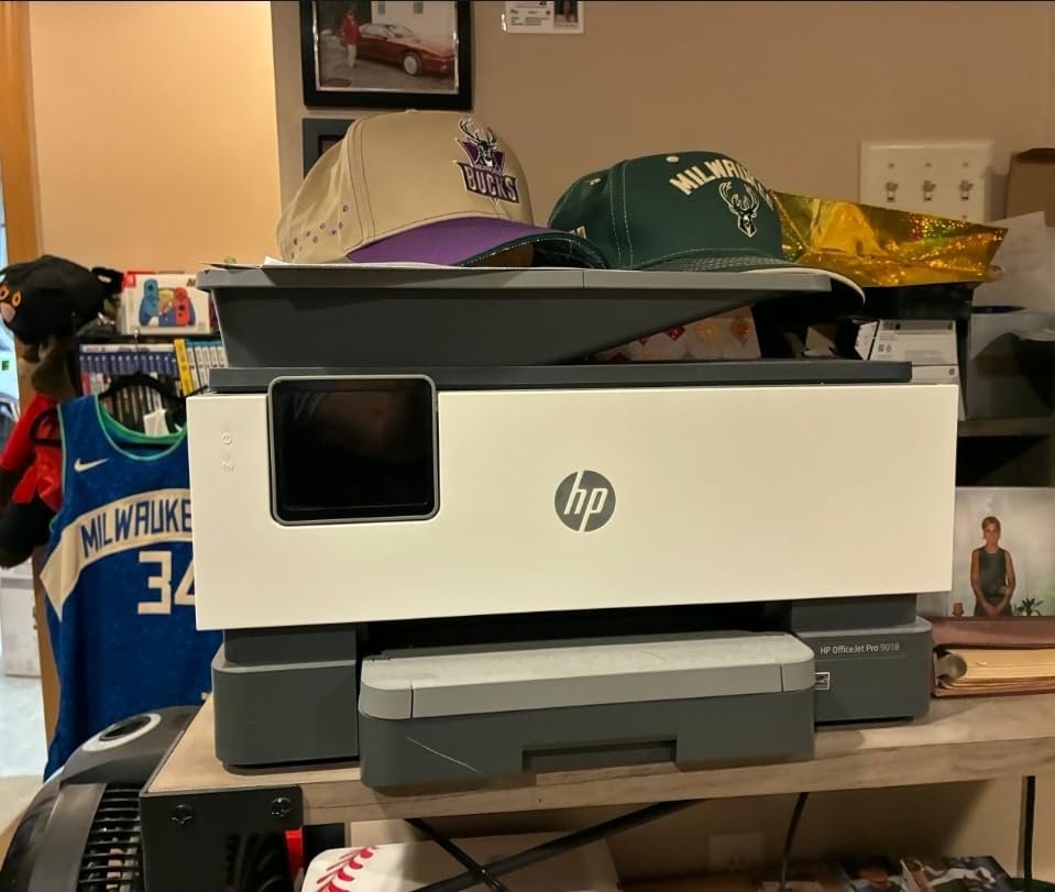 HP OfficeJet Pro 9125 Wireless All-in-One Color Inkjet Printer, Print, Scan, Copy, Fax, ADF, Duplex Print/Scan, Best-for-Office, AI-Capable (C2VZ0A) customer photo 1