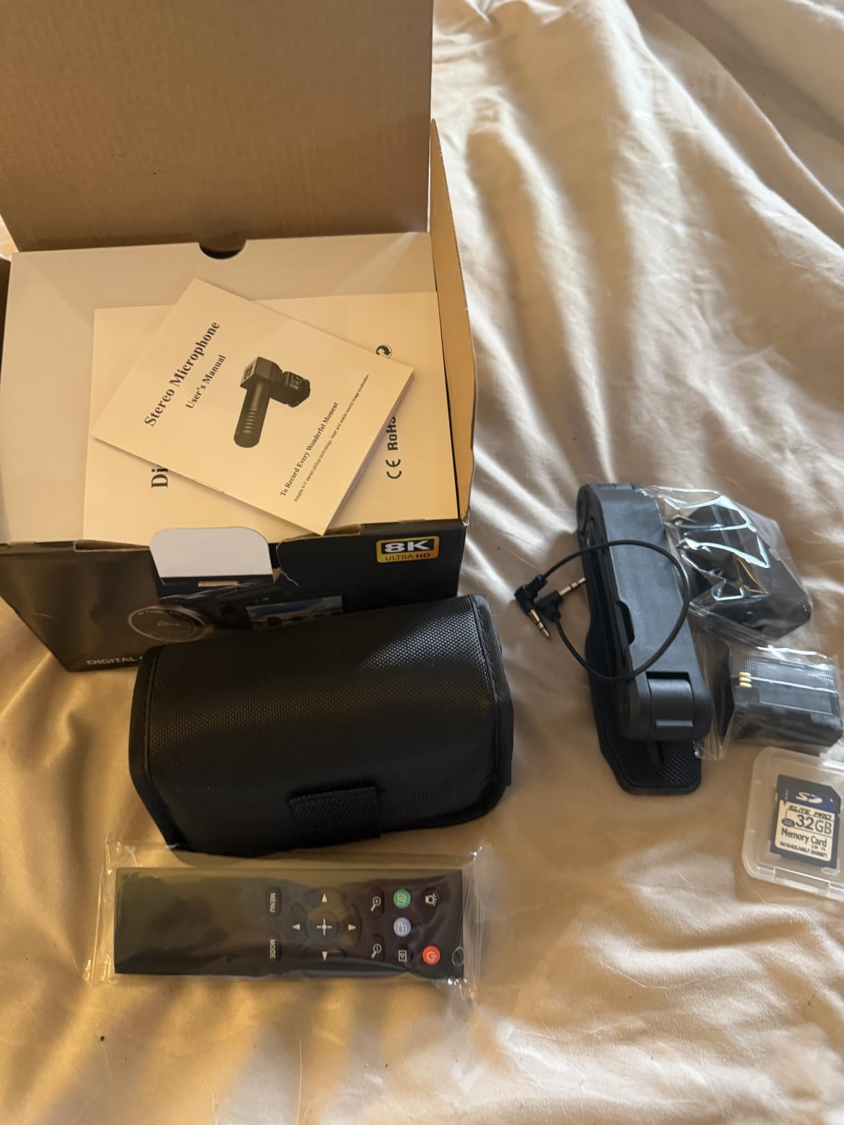 FlyFrost 8K Video Camera 88MP UHD WiFi Vlogging Cameras for YouTube 18X Digital Zoom IR Night Vision 3.0'' Touch Screen Camcorder with Microphone, Lens Hood, Stabilizer, Remote, Two Batteries customer photo 2