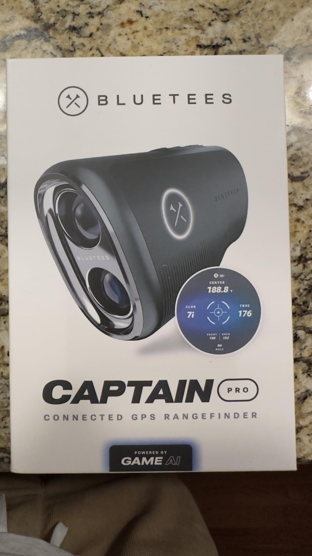 Blue Tees Golf Captain Pro Golf Rangefinder with Slope & GPS Distances - 1200 Yard Laser Range Finder, OLED Display, Shot Tracking, Magnetic Cart Mount, IP67 Waterproof, USB-C Rechargeable customer photo 2