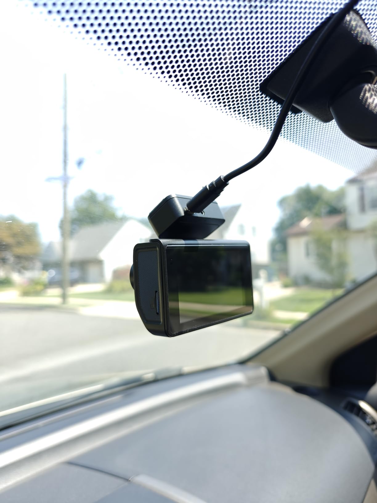 Dash Cam Front and Rear, 4K+2K Recording Dash Camera for Cars, Night Vision with WDR, 170° Wide Angle, 5.8G/2.4G Dual Wi-Fi, 64GB Card, Built-in GPS, G-Sensor Emergency Lock, 24H Parking Monitor customer photo 1