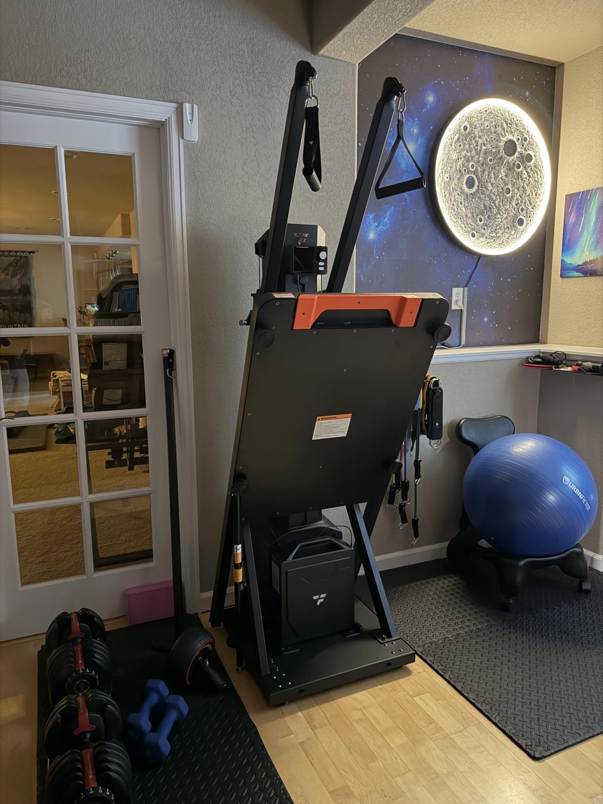 Titan Smart Home Gym, All-in-One Strength Training Machine | Digital Weight System for Full Body Workout, Functional Gym Machine, Squat Rack & Ski Machine customer photo 2