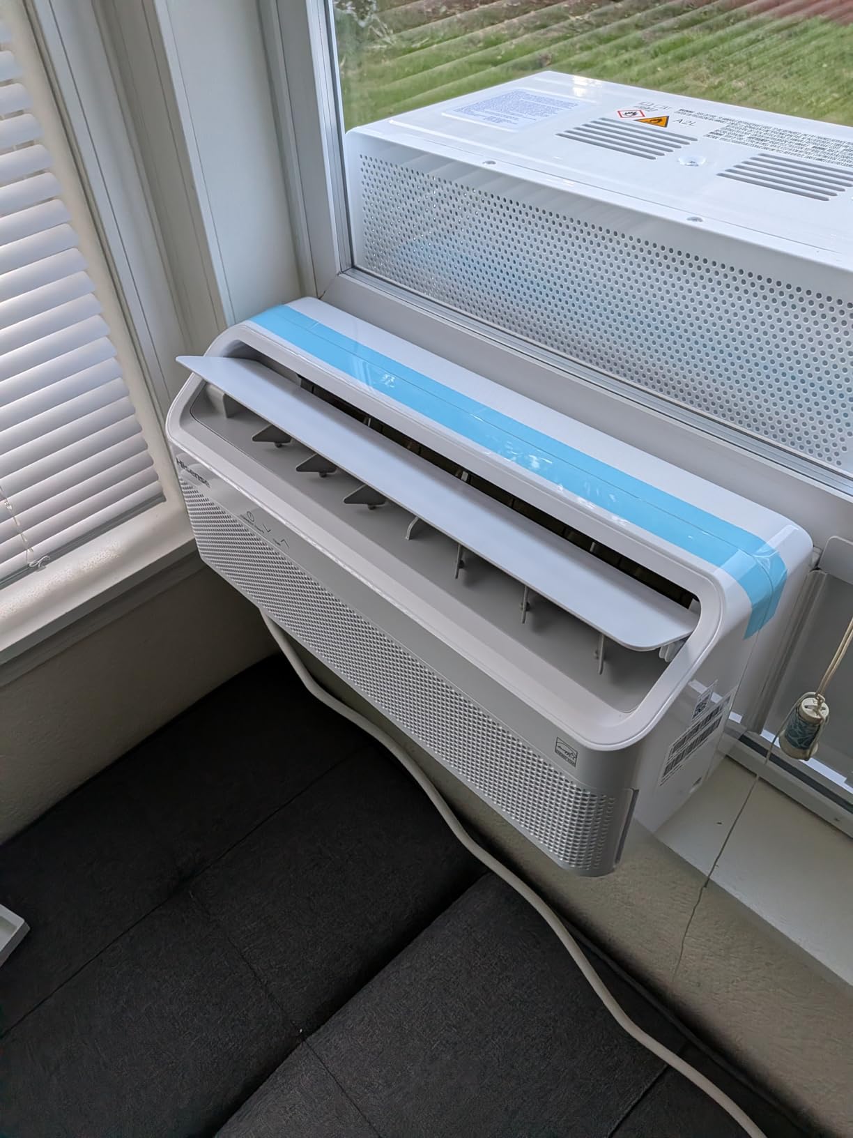 Hisense 8,000 BTU Inverter Window Air Conditioner, Wi-Fi Smart App Control | Wi-Fi Smart App Control, Energy Efficient, Quiet, Living Bedroom Home, up to 350 Sq. Ft. customer photo 2