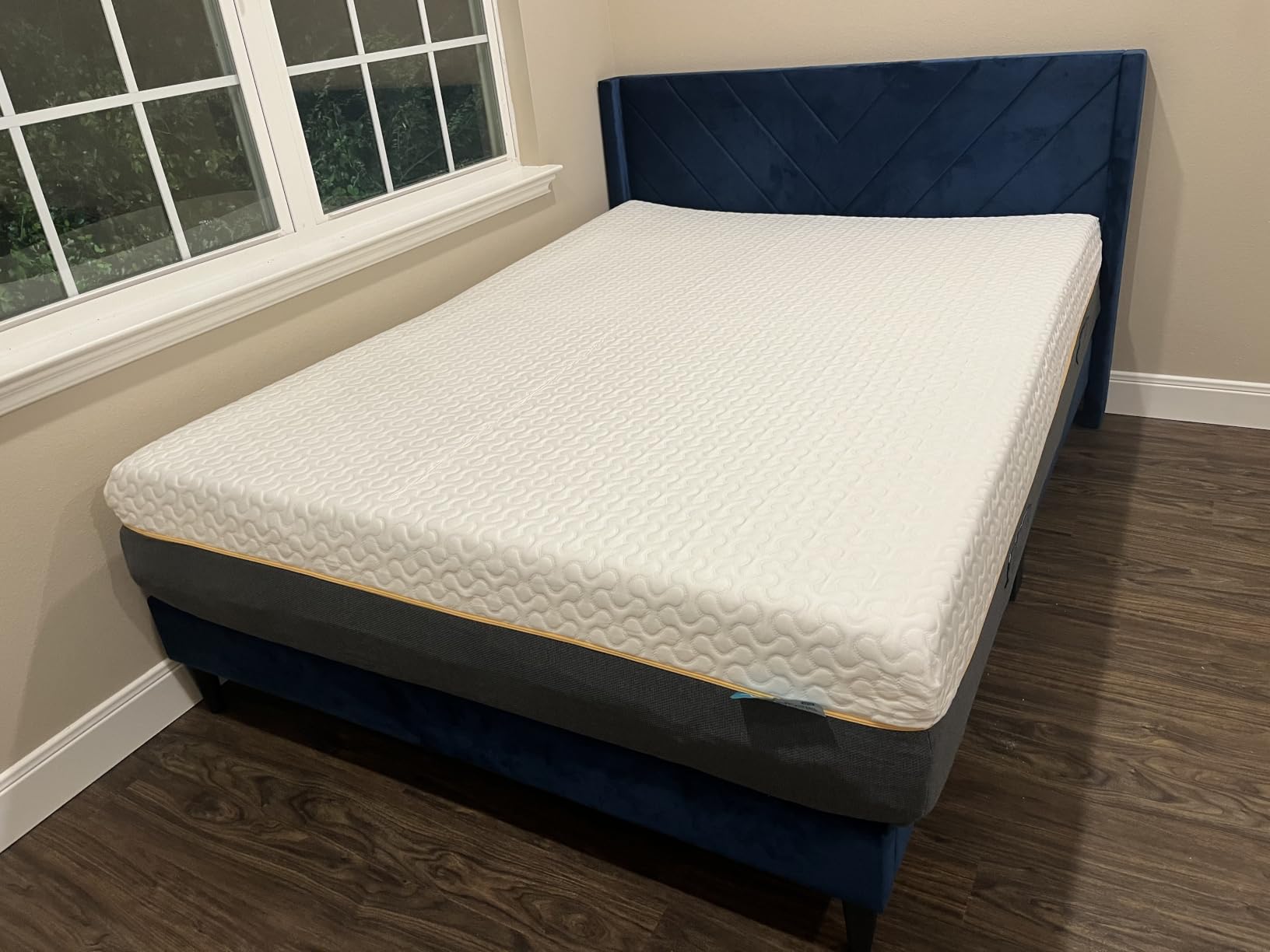 Firm King Mattress 14 Inch Cooling Gel Memory Foam Mattress in a Box | King Size Mattress for Couple, Motion Isolation, Pressure Relief, Tencel Cover, CertiPUR-US Certified customer photo 2