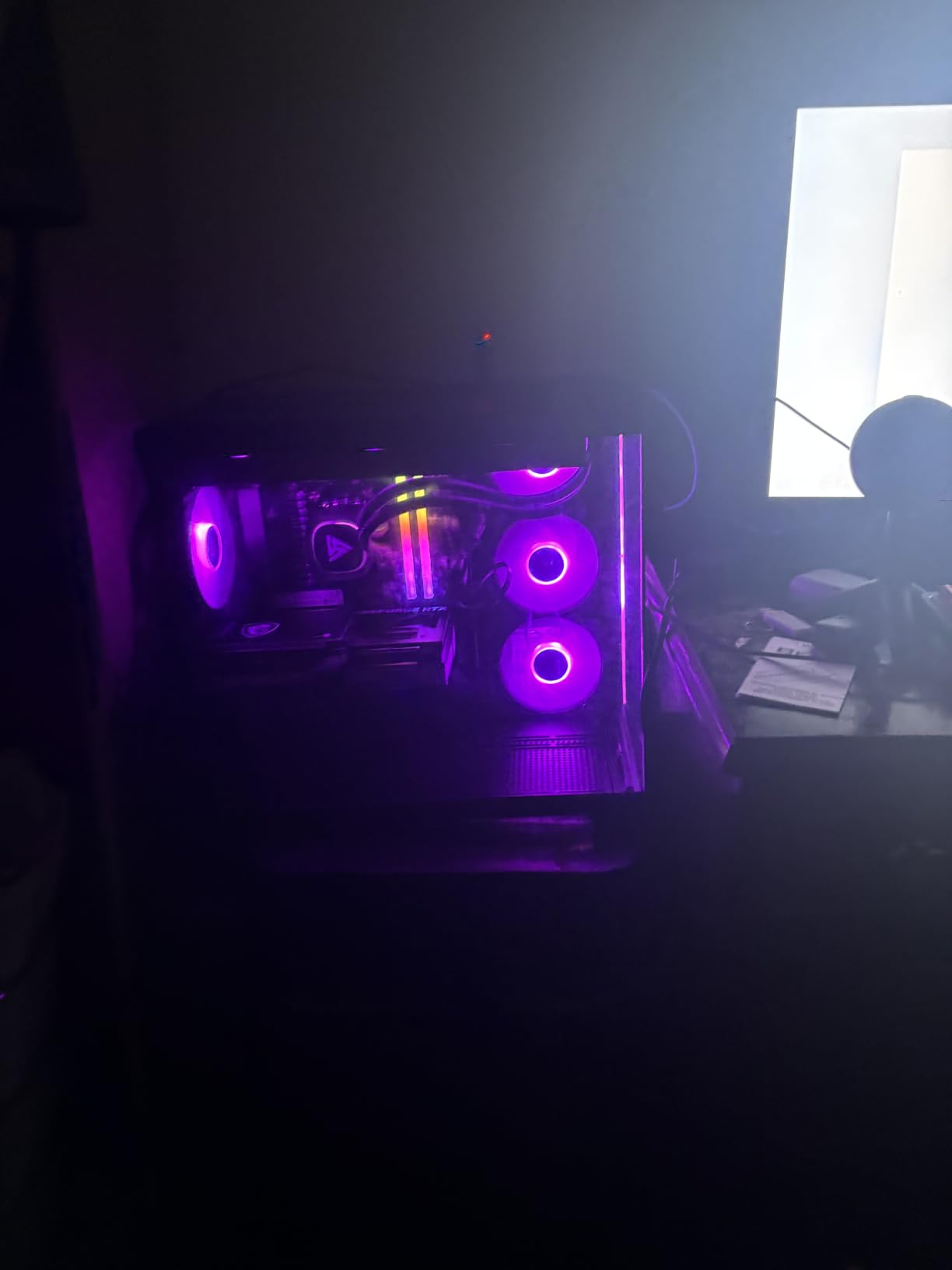 STORMCRAFT Falcon Prebuilt RTX 5070 Gaming PC,R7 7800X3D,32GB DDR5,1TB SSD | Best Ryzen CPU,AMD B850 Chipset,6000MHz RGB RAM,850W PSU,360mm AIO,1440p/4K Desktop Tower Computer for Esports, Streaming, VR customer photo 1