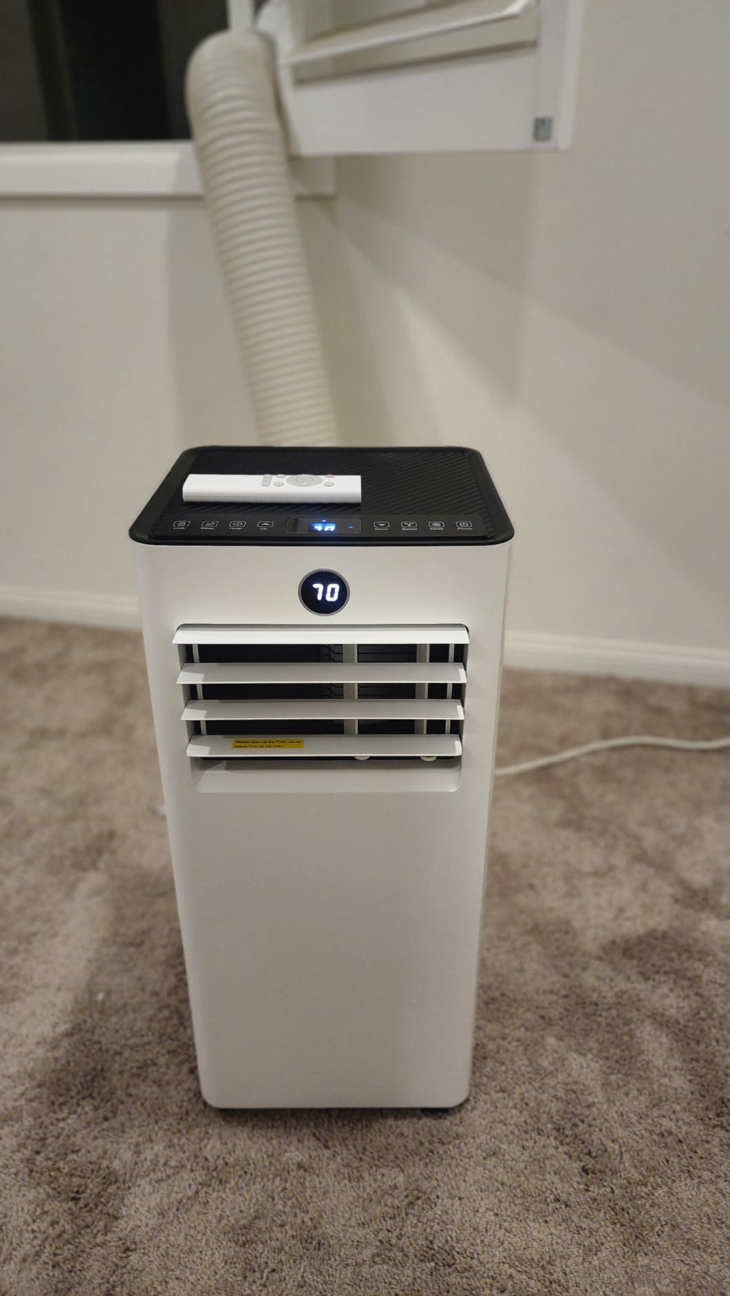 2026 8000BTU Portable Air Conditioner, 4-in-1 350 Sq.Ft, Quiet room customer photo 1