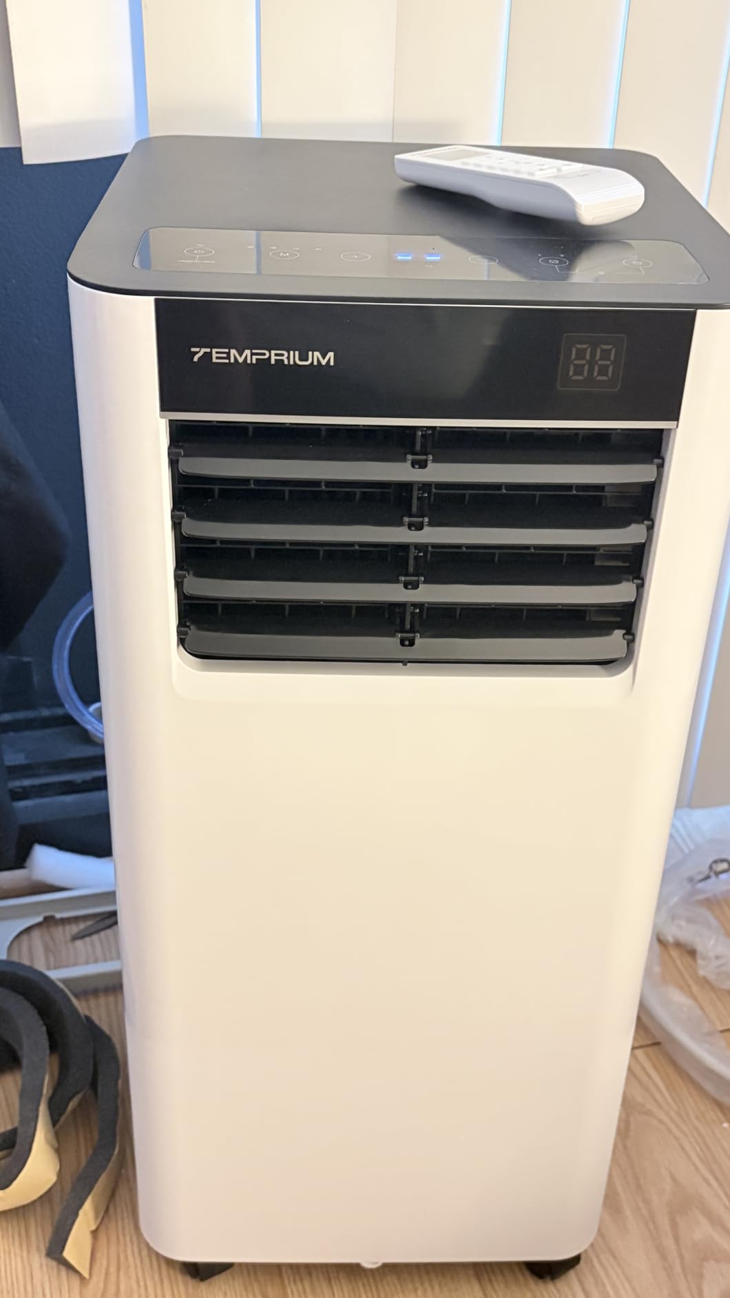 10,000 BTU Portable Air Conditioner for Rooms up to 450 Sq. Ft. | 50 dB Operation and WiFi, App and Voice Control Support Convenient Everyday Use customer photo 1