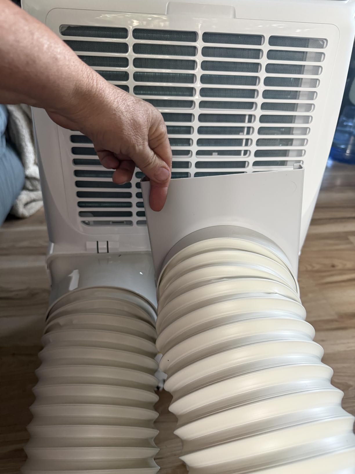10,000 BTU Portable Air Conditioner for Rooms up to 450 Sq. Ft. | 50 dB Operation and WiFi, App and Voice Control Support Convenient Everyday Use customer photo 2