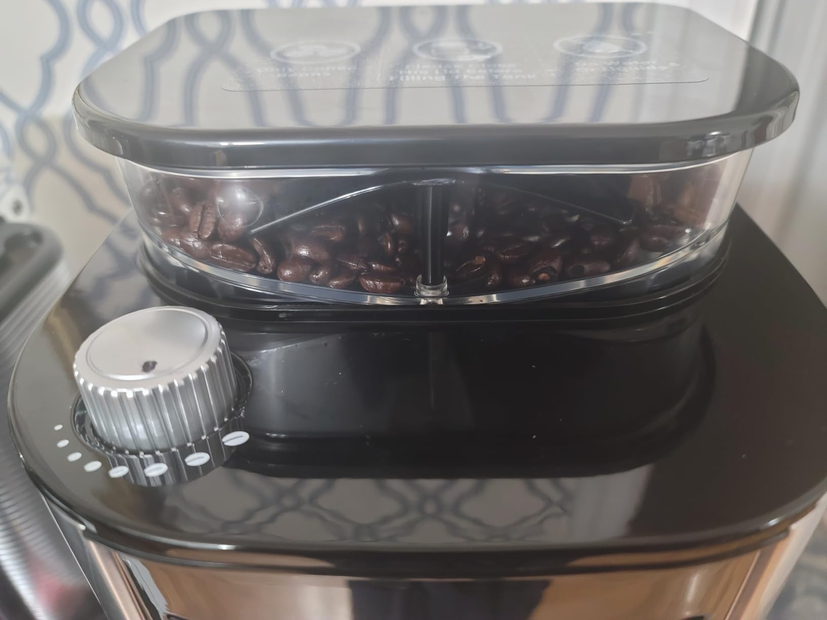 Gevi 10-Cup Grind & Brew Drip Coffee Maker with Built-In Burr Grinder | 24-Hour Programmable Timer, Touch Screen Control, 4-Hour Warm Plate, Permanent Filter with Original Glass Coffee Carafe customer photo 2