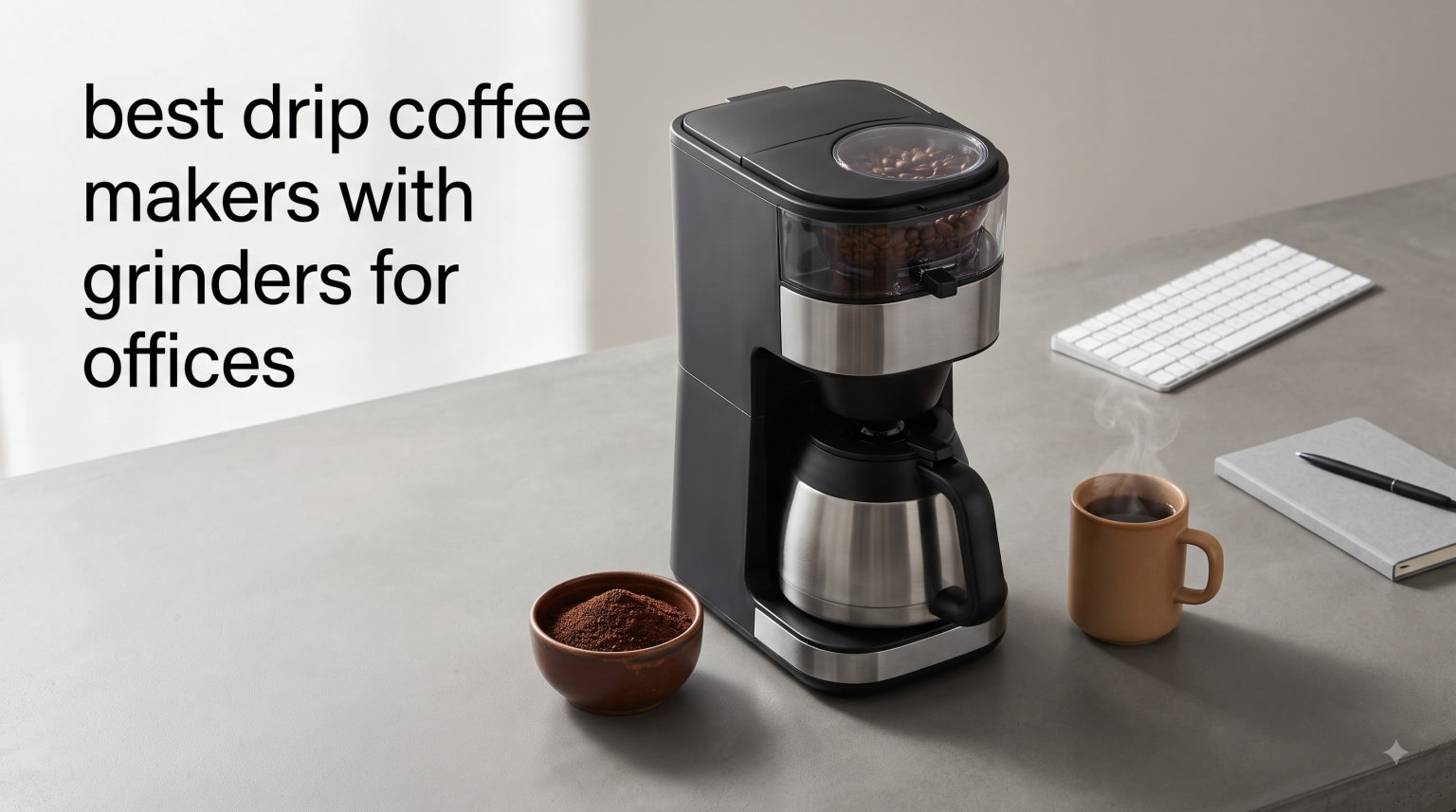 best drip coffee makers with grinders for offices